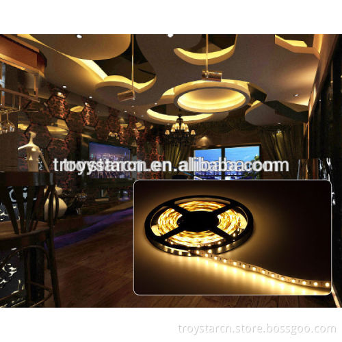 Factory price 12 / 24 volt 5050 smd flexible waterproof led strip light